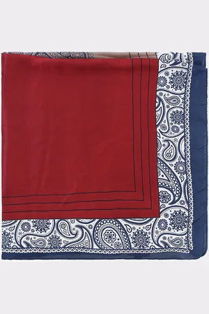 Imperial Foulard con motivo paisley e bordi