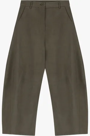 Imperial Pantaloni ampi a vita alta
