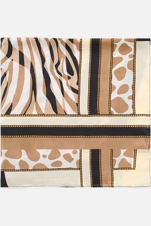 Imperial Foulard con motivi geometrici e righe