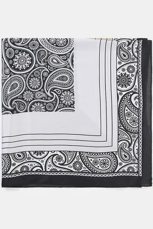 Imperial Foulard con motivo paisley e bordi