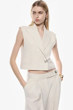 Imperial Gilet corto con chiusura a bottone