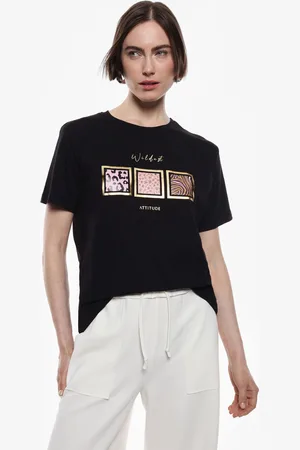 Imperial T-shirt con stampa e girocollo
