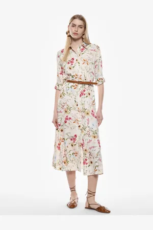 Imperial Abito midi stampa floreale