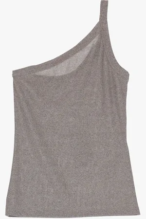 Imperial Top asimmetrico senza maniche