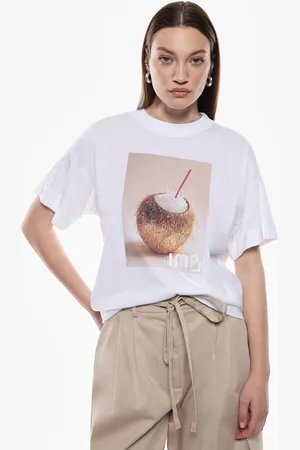 Imperial T-shirt con stampa e maniche corte