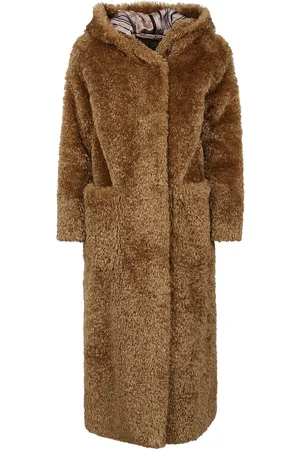 HERNO Cappotto in Pelliccia Ecologica