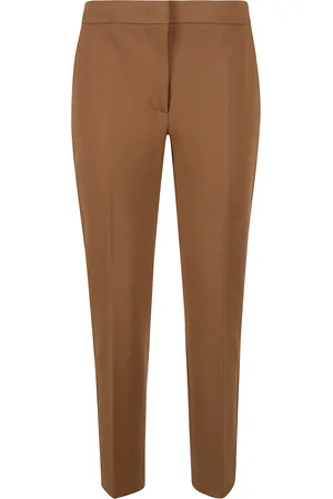 Max Mara Pantalone 3 Pegno Brown