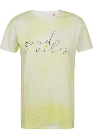 ELEVEN88 T-shirt Good Vibes Yellow