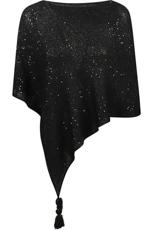 ELEVEN88 Stola in Seta Black