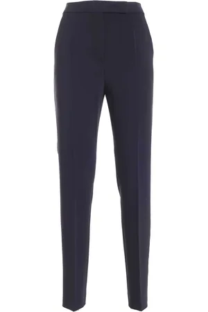 Max Mara Pantaloni in cady Blue