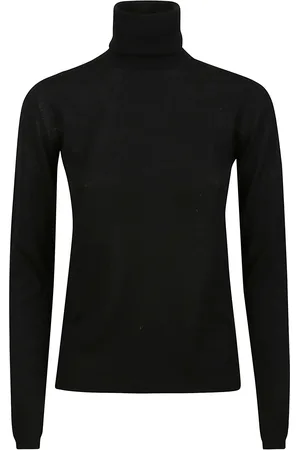 Max Mara Maglia Dolcevita Saluto Black