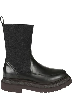 Brunello Cucinelli Stivaletto Black
