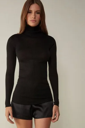 intimissimi Dolcevita Lana e Seta Manica Lunga con Collo Alto Donna