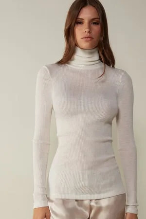 intimissimi Dolcevita Lana e Seta Manica Lunga con Collo Alto Donna