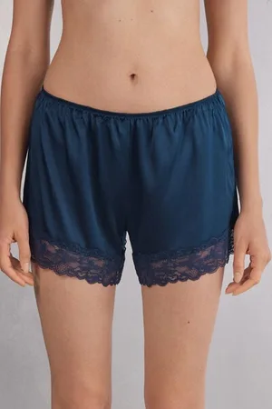 intimissimi Pantaloncino in Seta con Pizzo Donna