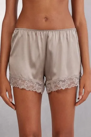 intimissimi Pantaloncino in Seta con Pizzo Donna