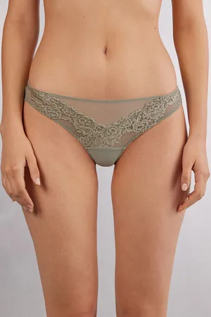 intimissimi Brasiliana con Pizzo Floreale Donna