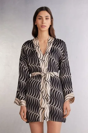 intimissimi Kimono in Raso di Viscosa Cool Elegance Donna