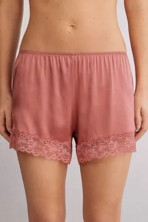 intimissimi Pantaloncino in Seta con Pizzo Donna