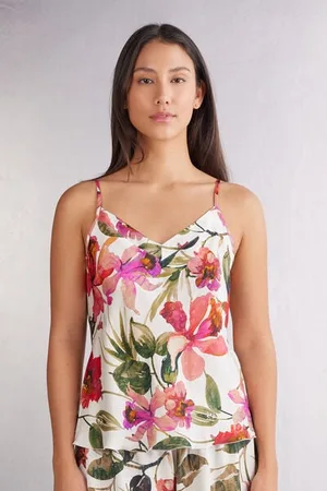 intimissimi Top in Raso di Viscosa Imaginary Journey Donna