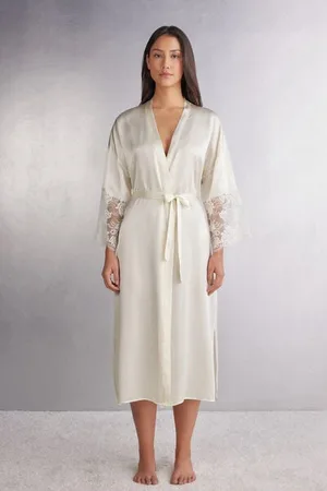 intimissimi Vestaglia Lunga in Seta The Simplest Pleasures Donna