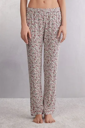intimissimi Pantaloni Lunghi in Modal Floral Romance Donna