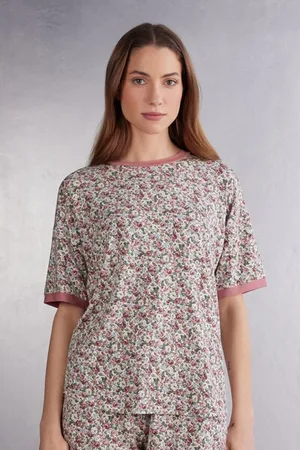 intimissimi Maglia Manica Corta Floral Romance Donna