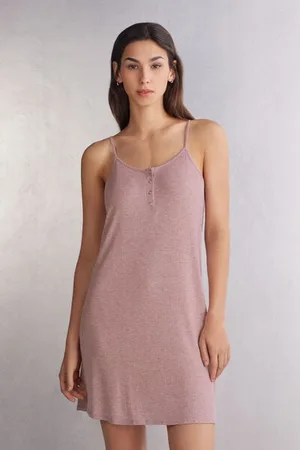 intimissimi Camica da Notte Spallina Sottile Chic Comfort Donna