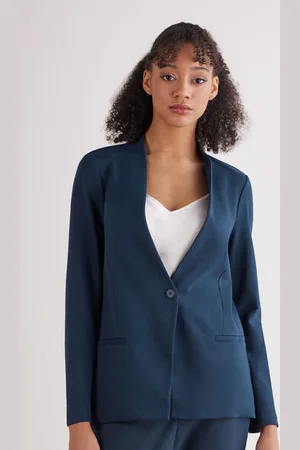 intimissimi Giacca in Cotone Pesante con Bottone Donna