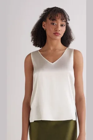 intimissimi Canotta Scollo a V in Seta Donna
