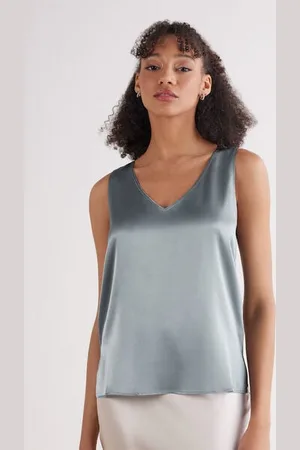intimissimi Canotta Scollo a V in Seta Donna