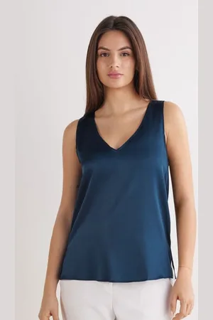 intimissimi Canotta Scollo a V in Seta Donna