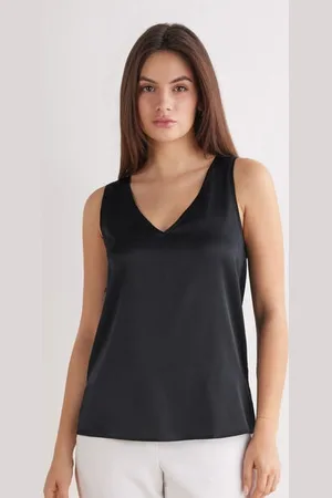 intimissimi Canotta Scollo a V in Seta Donna