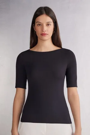 intimissimi Maglia Scollo Barchetta in Fresh bamboo Donna