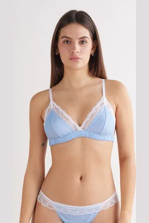 intimissimi Reggiseno Triangolo in Tela di Cotone Morning Portofino Donna