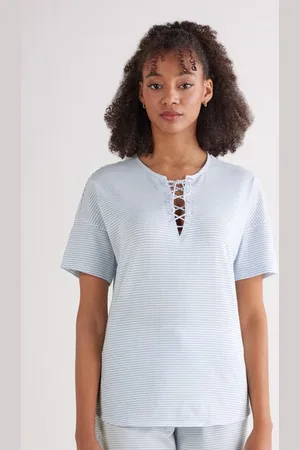 intimissimi Maglia Manica Corta in Cotone Morning Portofino Donna