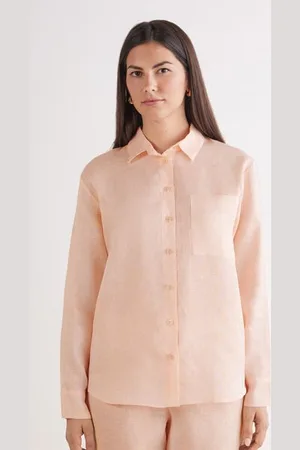 intimissimi Camicia in Tela di Lino Donna