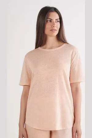 intimissimi Maglia Manica Corta in Lino Donna