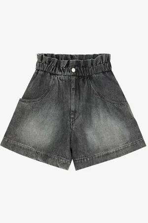 Marant Etoile Titea Shorts In Denim Morbido