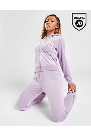 Juicy Couture Diamante Velour Pantaloni della tuta Donna