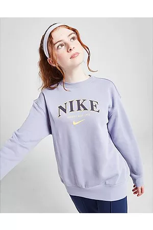 Nike Bambina Felpe - Girls' Trend Boyfriend Crew Sweatshirt Junior