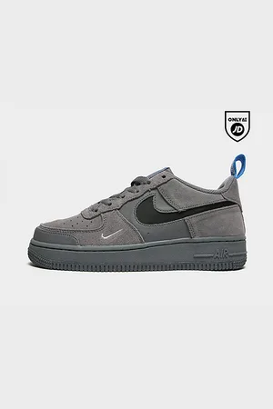 Air force 1 2025 junior grey suede