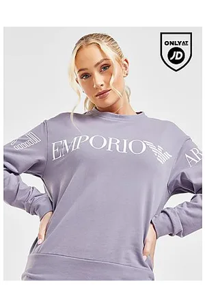 EA7 Oversized Logo Crew Sweatshirt