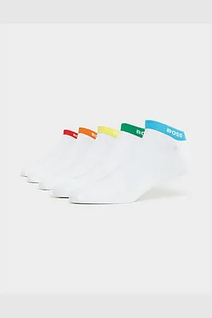 HUGO BOSS 5 Pack Ankle Calze