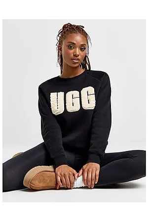 UGG Fuzzy Logo Crew Sweatshirt