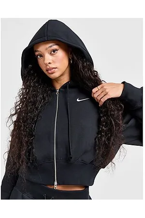Nike Felpa con Cappuccio Phoenix Crop