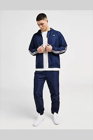 Lacoste Tuta Completa con Cappuccio Taffeta Taped