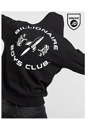 Billionaire Boys Club Felpa con Cappuccio Space Back Graphic