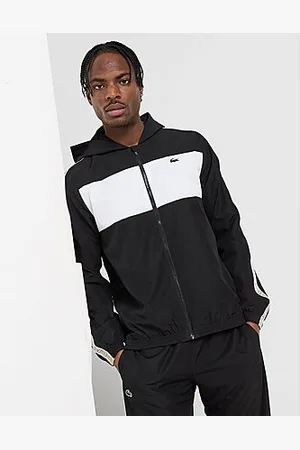 Lacoste Felpa con Cappuccio Colour Block Taffeta