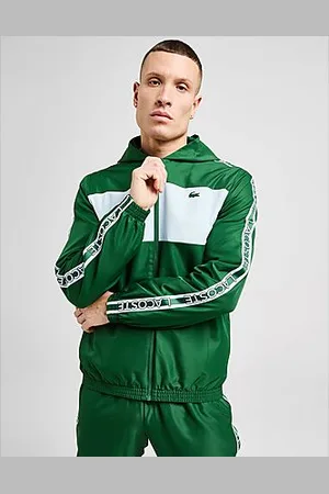 Lacoste Felpa con Cappuccio Colour Block Taffeta